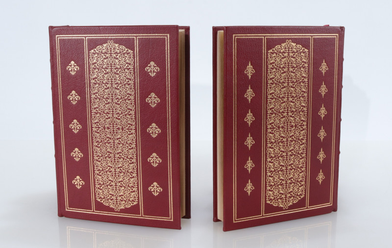 Franklin Press 7 Vols Red Leather Shakespeare