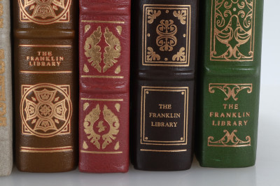 Franklin Press 14 Vols Foreign Litt. Leather Bound