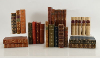 Image for Lot 27 Leather Bound Volumes