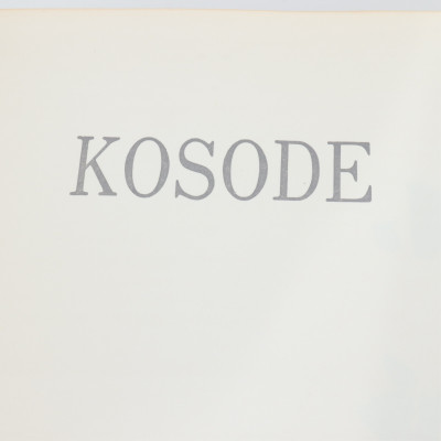 Textile Designs of Japan Kosode
