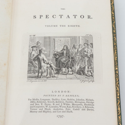Four Leather Volumes The Spectator