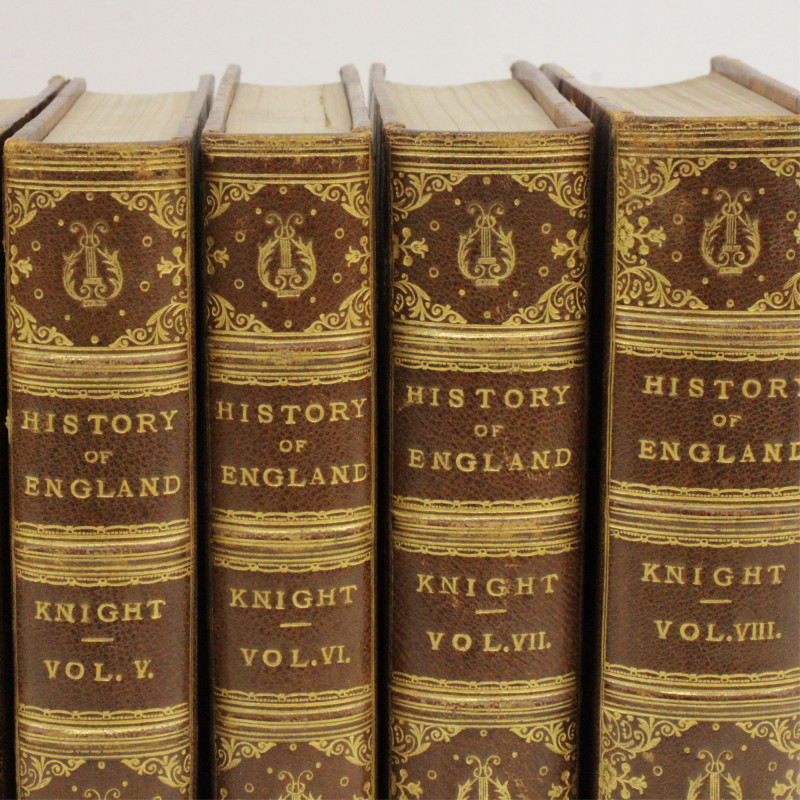 8 Volumes History of England Knight