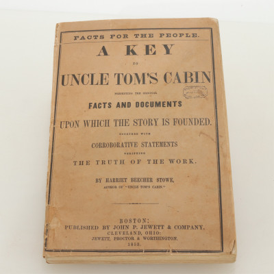 Stowe - A Key to Uncle Tom's Cabin -1853