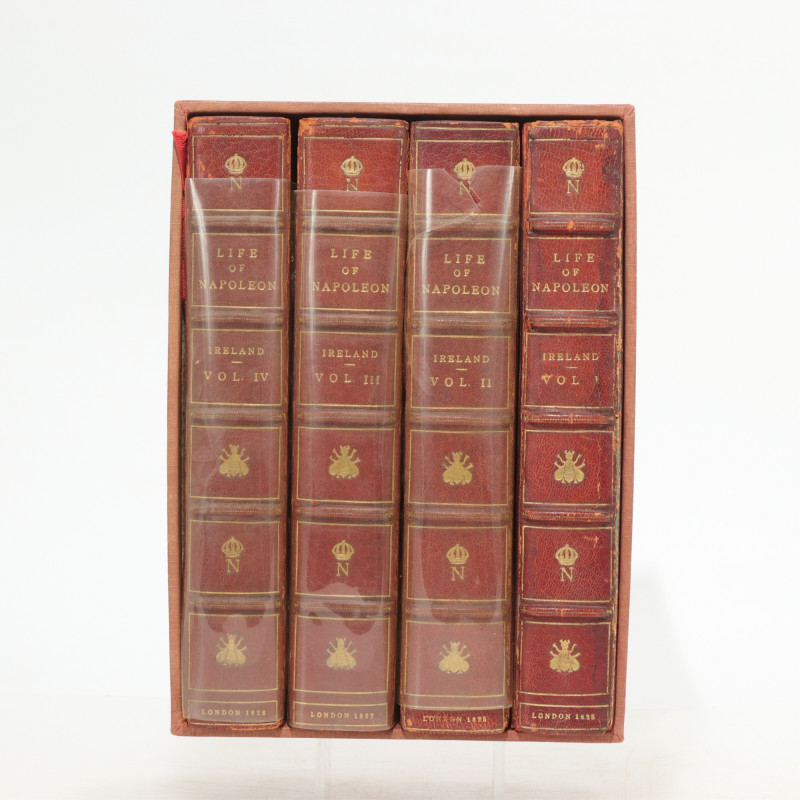 W. H Ireland - Life of Napoleon - 4 Vol. 1823-1828