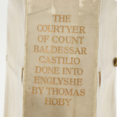 Thomas Hoby - THE COURTYER OF COUNT BALDESSAR