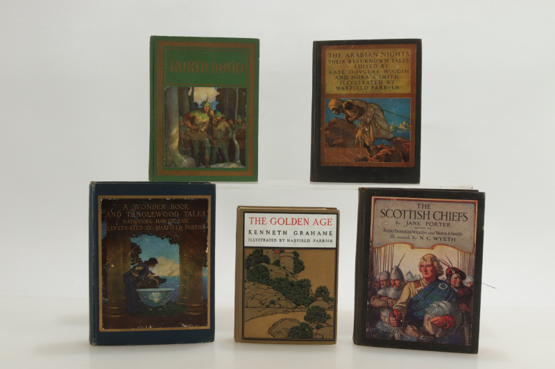 N. C. Wyeth & Maxfield Parrish Illustrated Stories