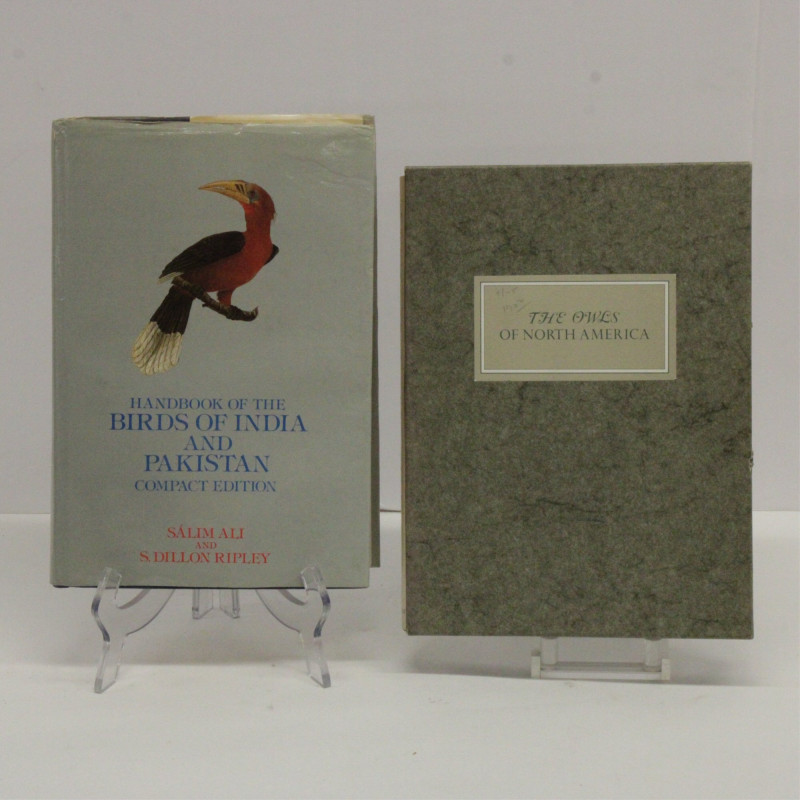 Birds of India Pakistan & Owls of N America signed