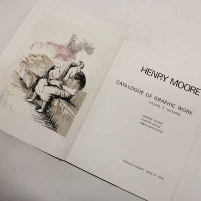 4 Art Books Moore Calder
