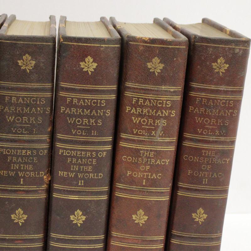 F.Parkman 17 Volumes of Works