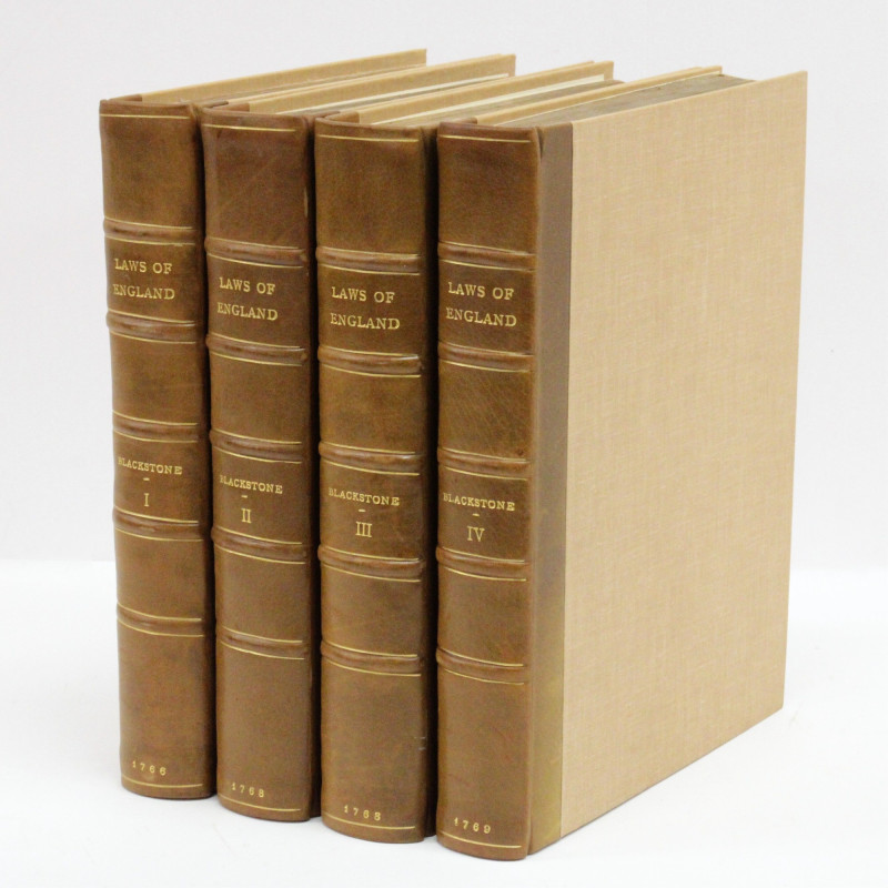W. Blackstone Commentaries on the Laws of England