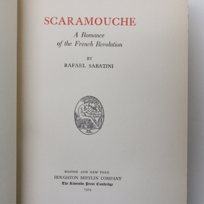 R. Sabatini The Writings Autographed and More