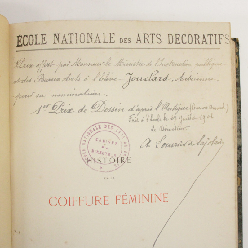 Histoire de la Coiffure Feminine Villermont