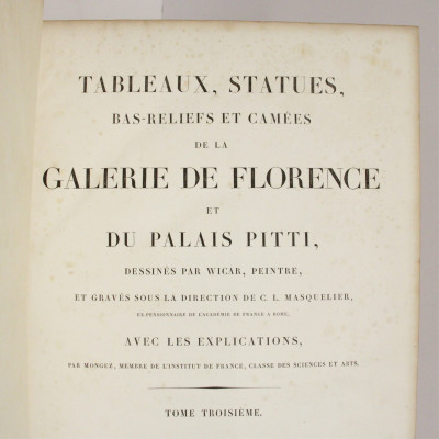 4 Volumes Galarie De Florence