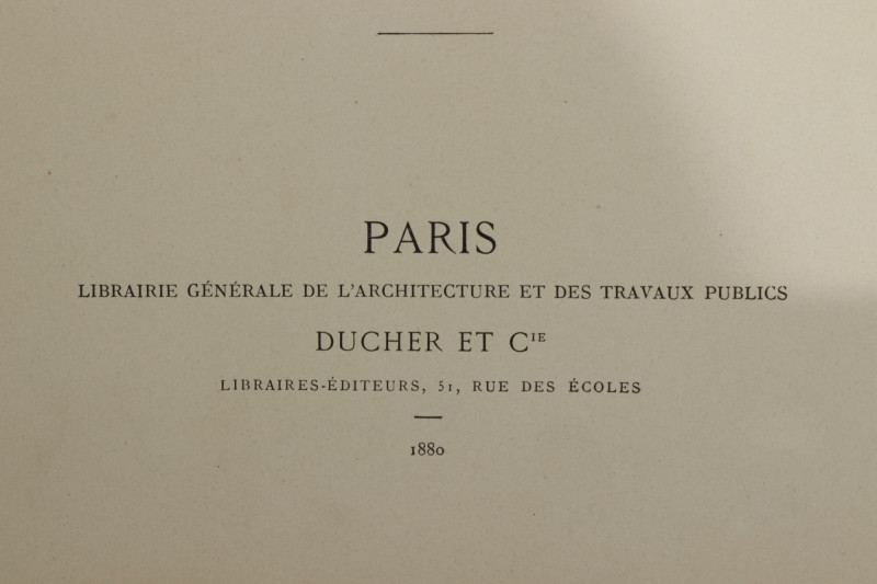 C. Daly Bibliotheque de L'Architechture