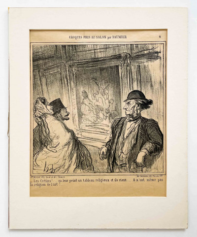 Honoré Daumier - Works from Le Charivari (double-sided)
