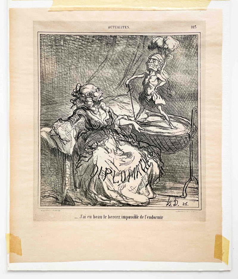 Honoré Daumier - Works from Le Charivari (double-sided)
