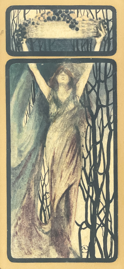 Image for Lot Artist Unknown - Art Nouveau Allegorical Figure