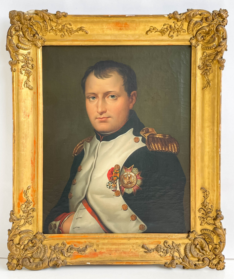 Eduard Klieber - Portrait of Napoleon (after Jacques-Louis David)