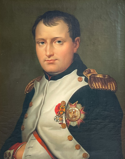 Image for Lot Eduard Klieber - Portrait of Napoleon (after Jacques-Louis David)