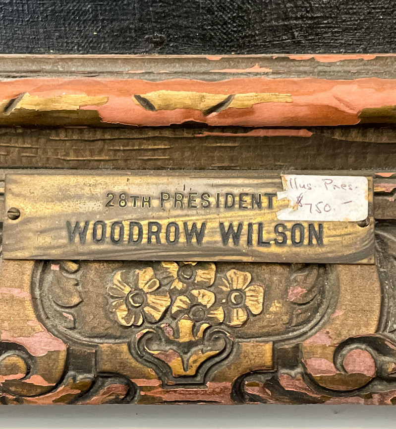 Artist Unknown - Portrait of Woodrow Wilson