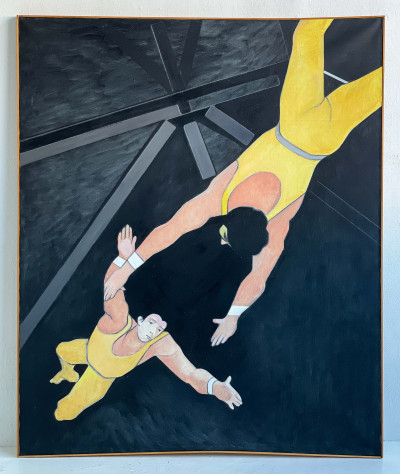 Leonard Alberts - (Untitled) Acrobats