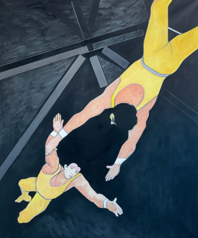 Leonard Alberts - (Untitled) Acrobats
