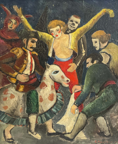 Image for Lot Unknown Artist - Circus Scene