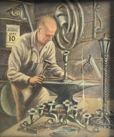 Image for Lot E.W. von Obenauer - The Iron Craftsman