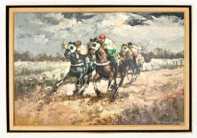 Unknown Artist - Race Horses