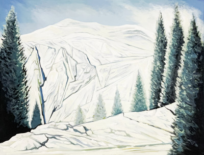 Image for Lot Lowell Nesbitt - White Colorado Mountain