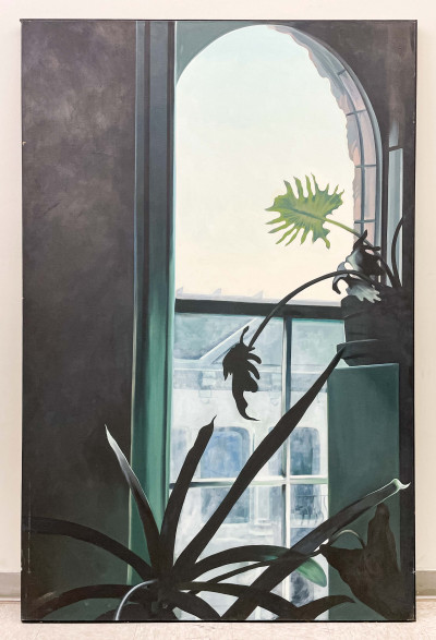 Lowell Nesbitt - Broom St. Window II