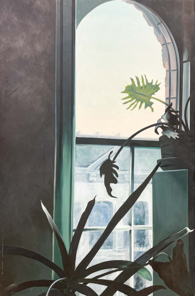 Lowell Nesbitt - Broom St. Window II