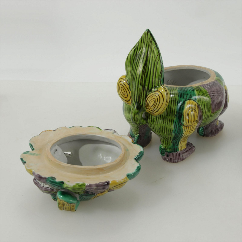 Group Rose Medallion Style Porcelain Vases