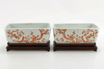 Image for Lot Pair of Chinese Republic Era Planters