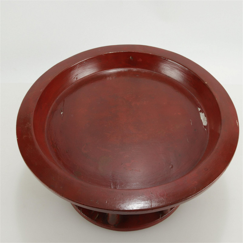 Southeast Asian Scarlet Lacquer Low Table