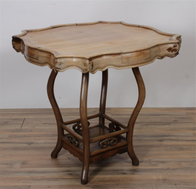 Image for Lot Chinese Hardwood Games Table