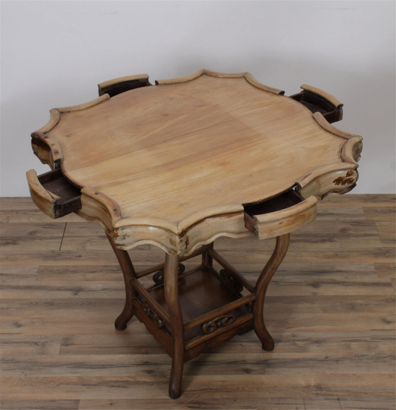 Chinese Hardwood Games Table