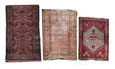 Image for Lot 3 Small Tribal Wool Rugs