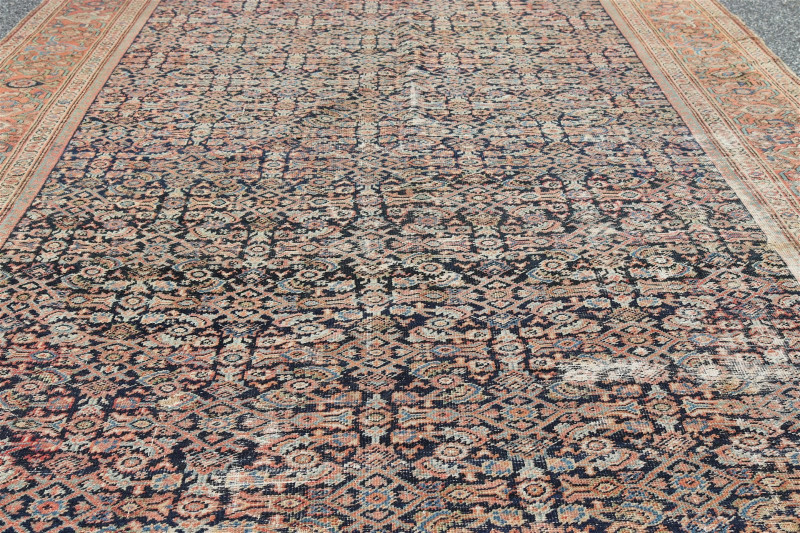 Fereghan, North Persia Wool Rug 8-3 x 19-6