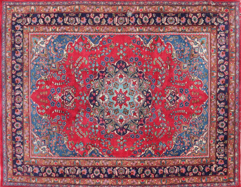 Tabriz Wool Rug 6-7 x 9-6