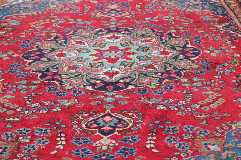 Tabriz Wool Rug 6-7 x 9-6
