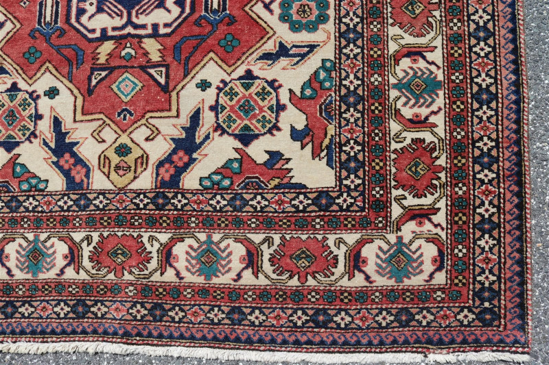 Turkish Style Wool Rug 5-4 x 10-5