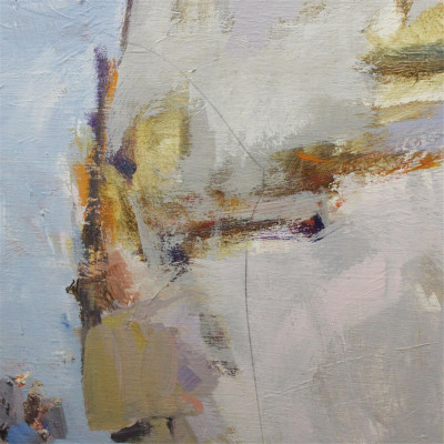 Gene Hutner - Pastel Abstract O/C