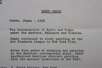 Yasuo Okado - Contemporary Mixed Media