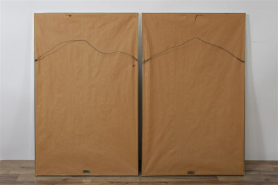 Ben Macala - Two Abstract Figures