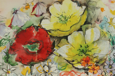 Harriet Chaprack Kapel - Floral Watercolor