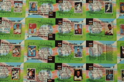 MLB Trade Cards - 2 Uncut Sheets - 2 Torre Poster