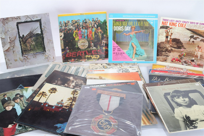 12" Vinyl Records, Rock, Pop, Vintage Musicals