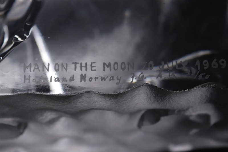 Hadeland Norway 'Man on the Moon' Crystal