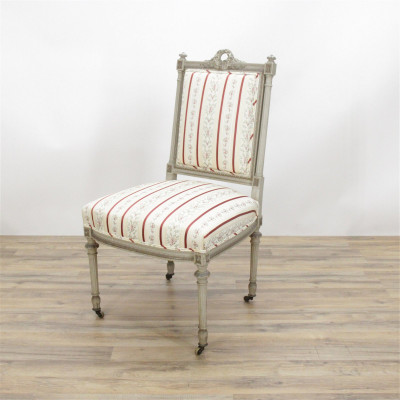 Louis XVI Style Settee & Chair